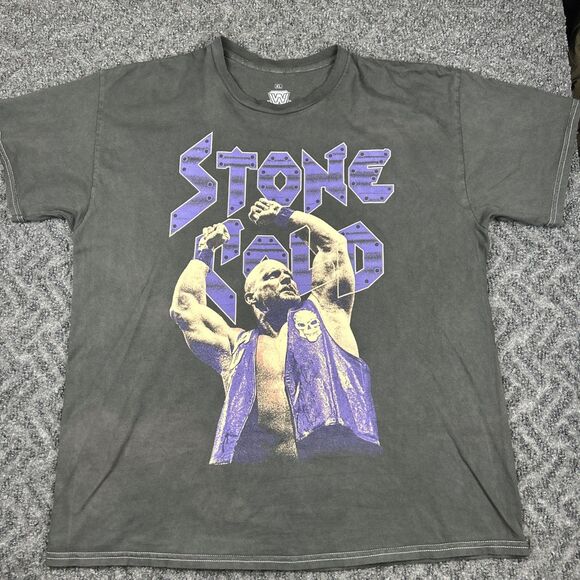 Stone Cold Steve Austin T Shirt Men’s XL Ripple Junction 3:16 WWE Double Sided - Picture 1 of 6